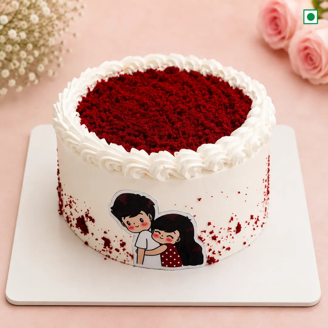 Red Romance Cake