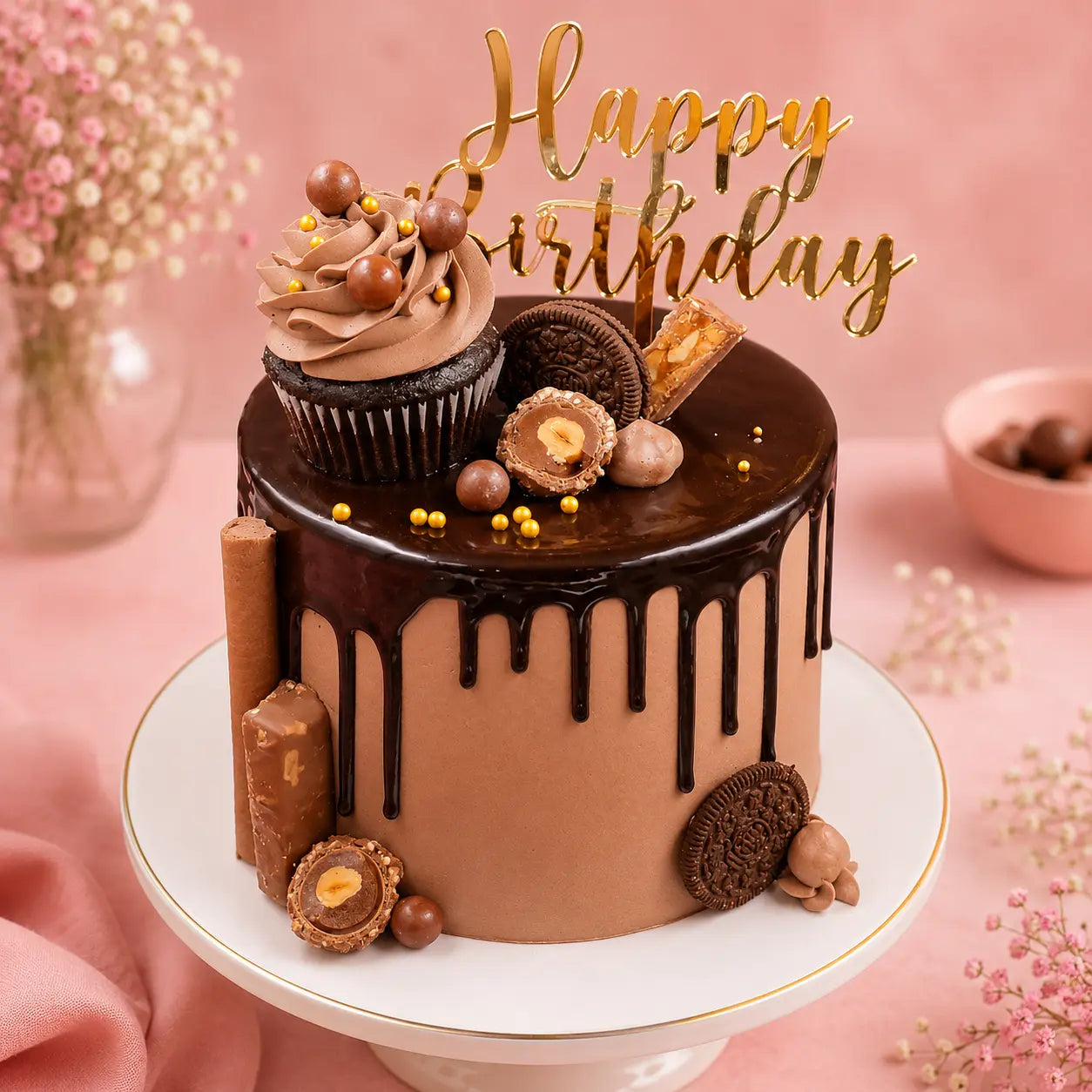 Choco Indulgence Celebration Cake