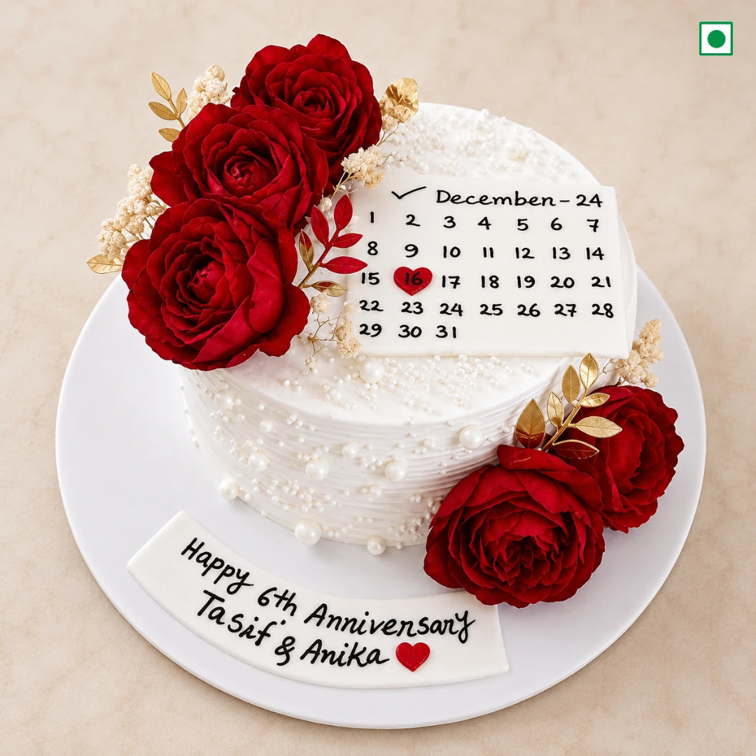 Forever Anniversary Cake