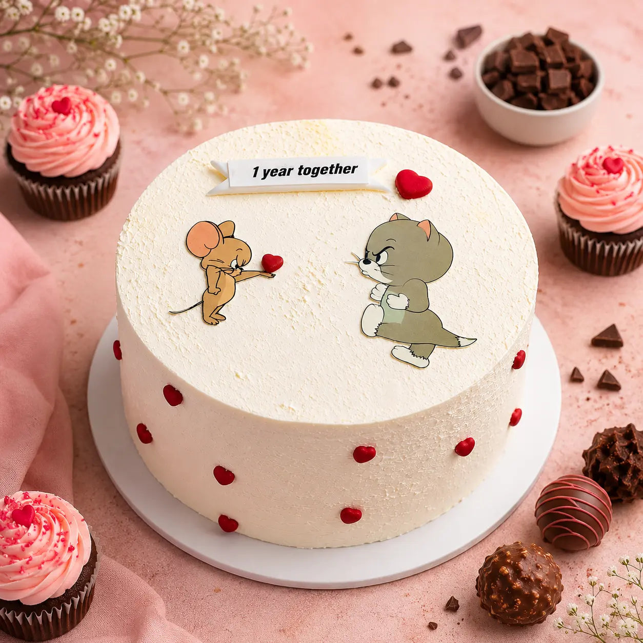 Forever Playful Anniversary Cake