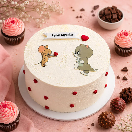Playful Anniversary Cake