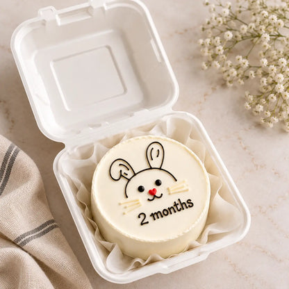 Cute Little bunny Bento Cake