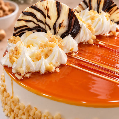Butterscotch Crunch Delight Cake