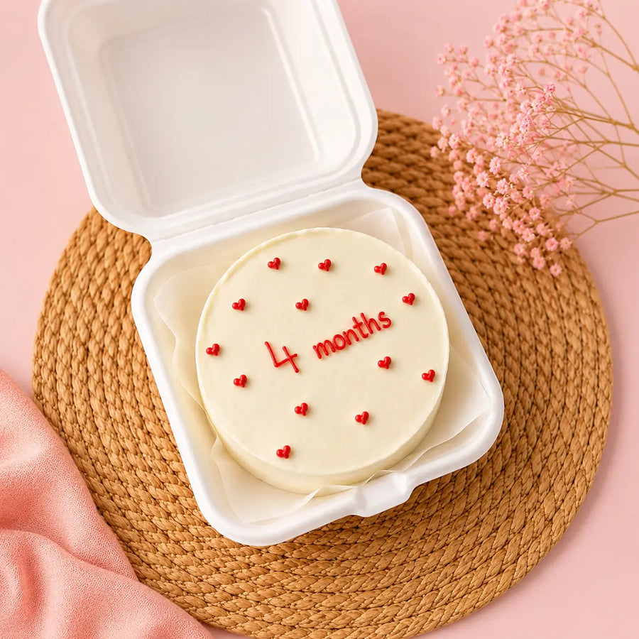 Milestone Love Bento Cake