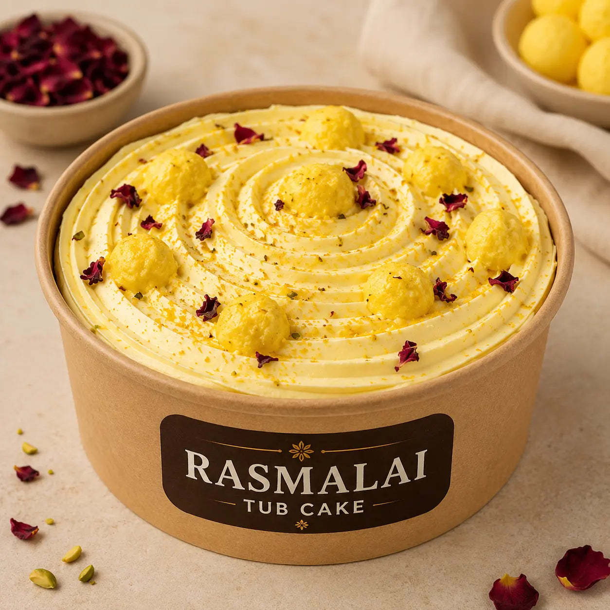 Rasmalai Tub cake