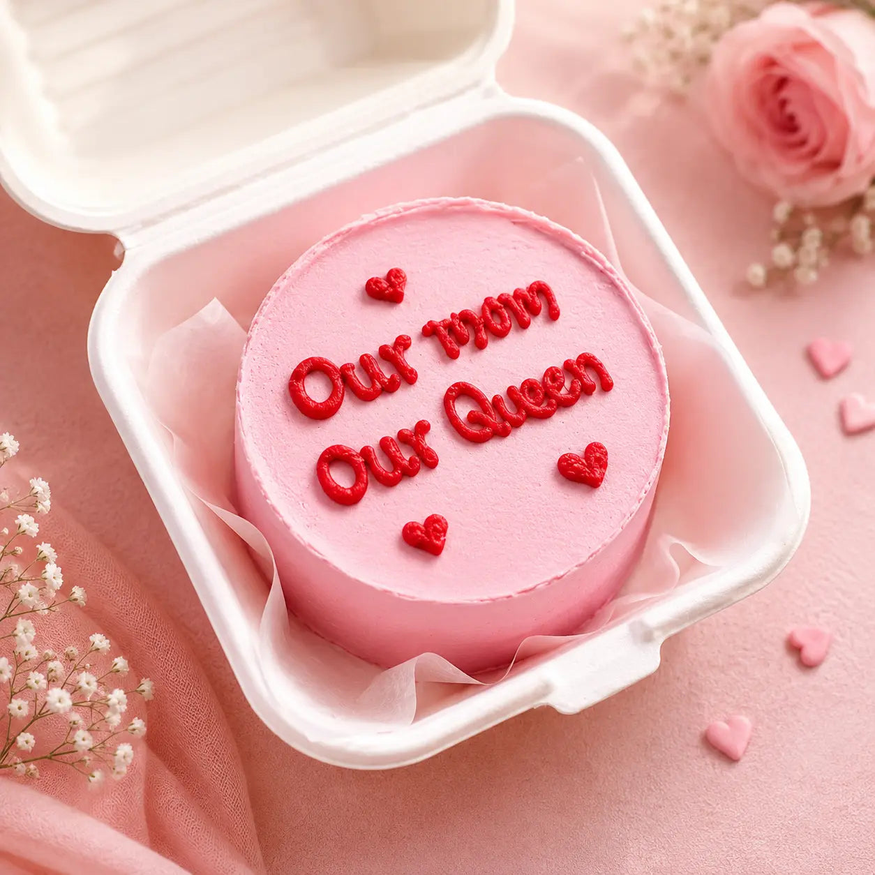 Mom My Queen Bento Cake