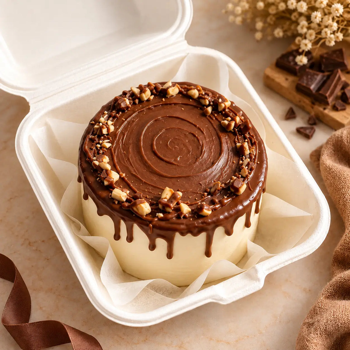 Chocolate Bento Cake