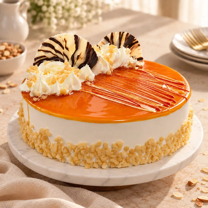 Butterscotch Crunch Delight Cake
