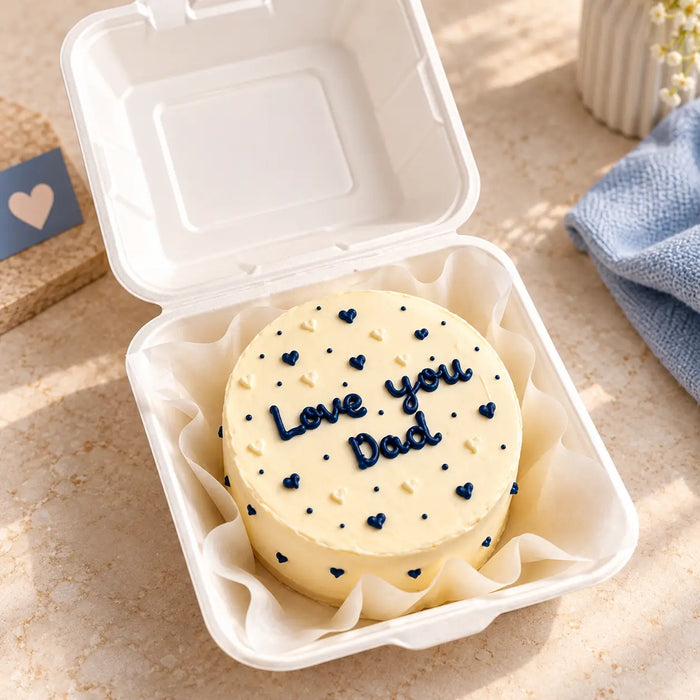 Love You Dad Bento Cake