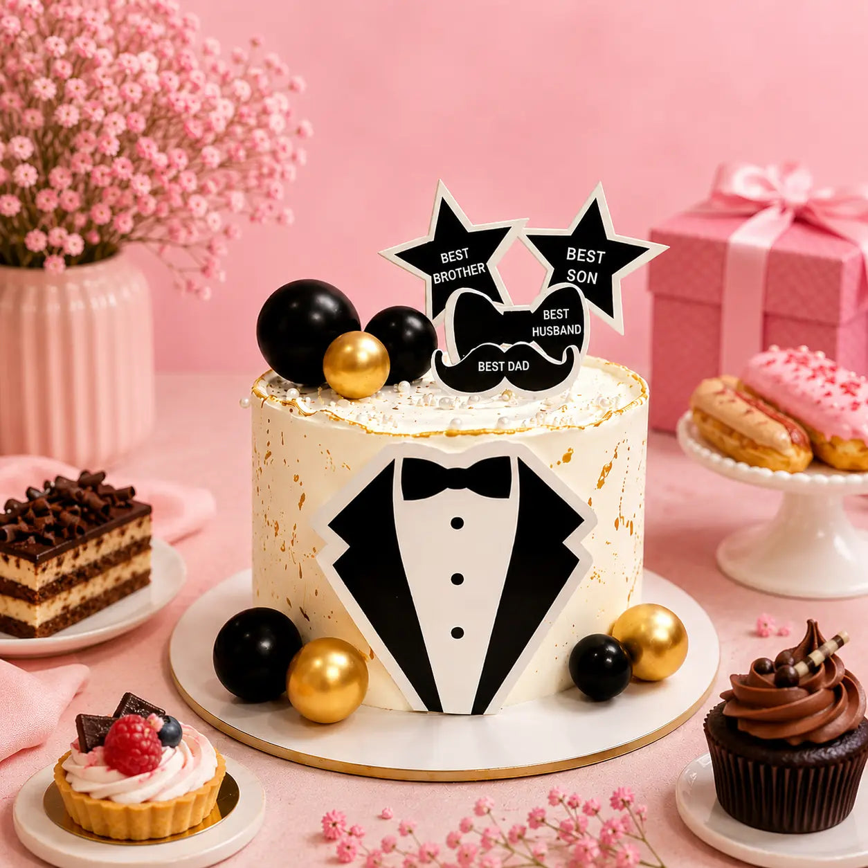 Gentleman's Tribute Celebration Cake