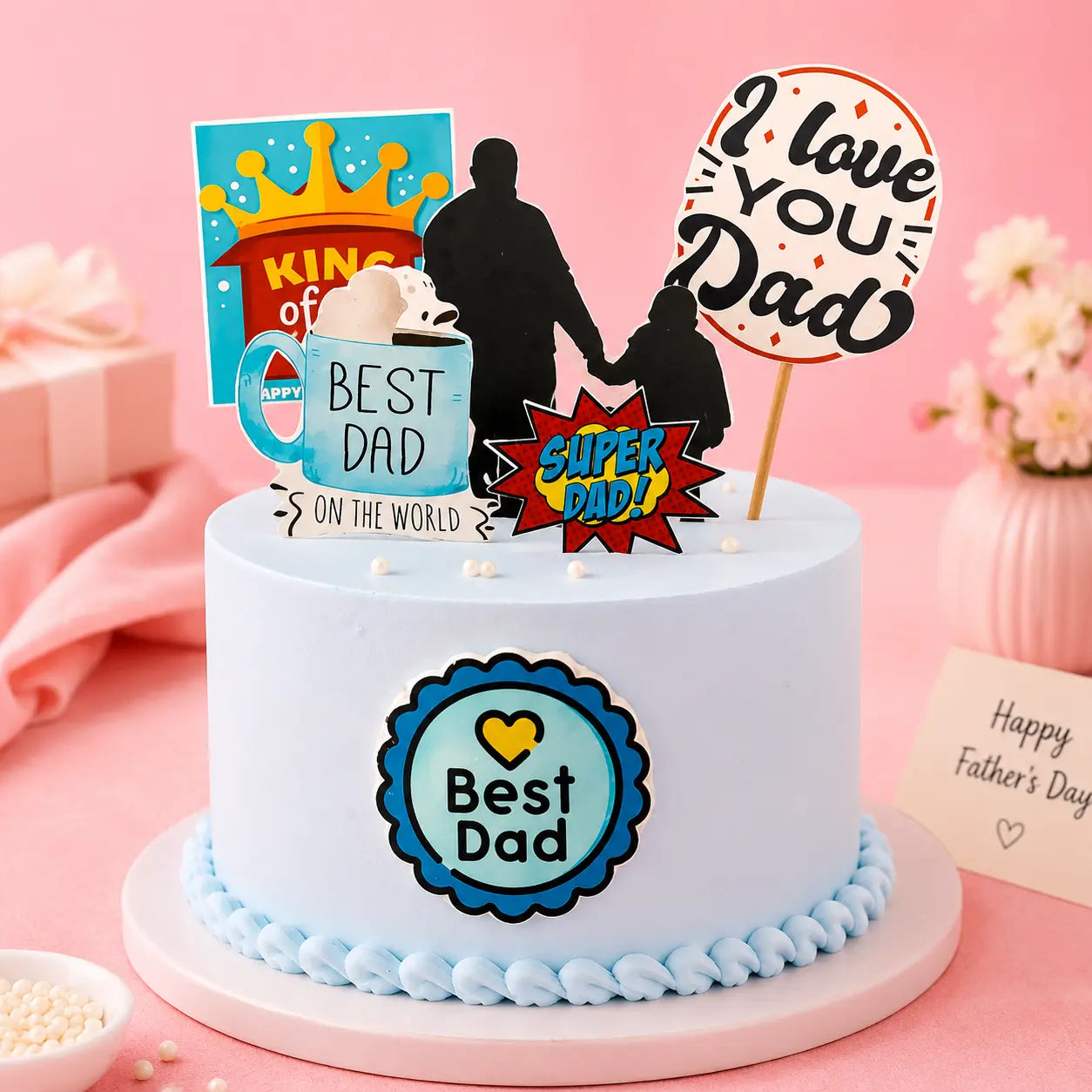 Best Dad Tribute Cake